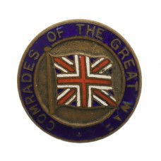 WW1 Comrades of The Great War Enamelled Lapel Badge