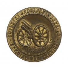 WW1 Coventry Ordnance Works Ltd. Special War Service Munition Makers Lapel Badge
