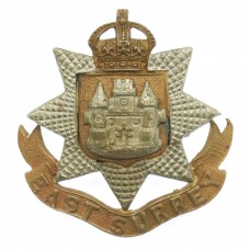 Edwardian East Surrey Regiment Cap Badge