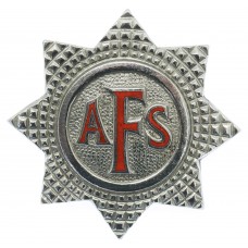 Auxiliary Fire Service (A.F.S.) Cap Badge 