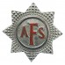 Auxiliary Fire Service (A.F.S.) Cap Badge 