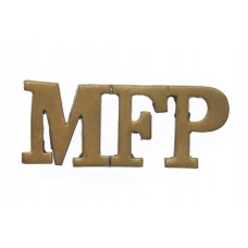Military Foot Police (M.F.P.) Shoulder Title