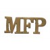 Military Foot Police (M.F.P.) Shoulder Title