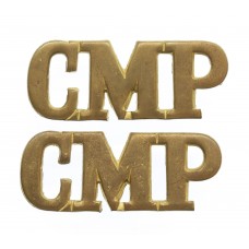 Pair of Corps of Military Police (C.M.P.) Shoulder Titles