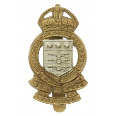 Royal Army Ordnance Corps (R.A.O.C.) Bi-metal Cap Badge - King's 