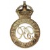 George VI Leeward Islands Police Officer's Helmet Plate