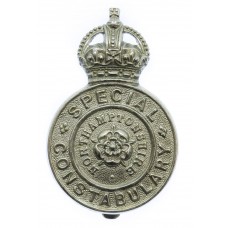 Northamptonshire Special Constabulary Cap Badge - King's Crown