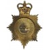 Northampton & County Constabulary Night Helmet Plate - Queen's Crown