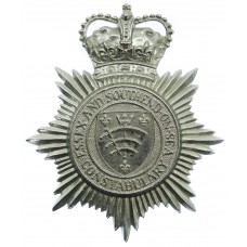 Essex and Southend-on-Sea Constabulary Helmet Plate - Queen's Crown