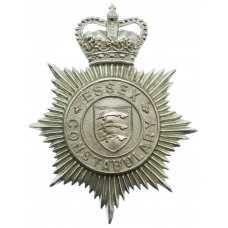 Essex Constabulary Helmet Plate - Queen's Crown