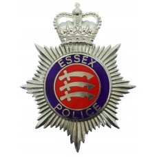 Essex Police Enamelled Helmet Plate - Queen's Crown