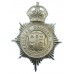 Birkenhead Borough Police Helmet Plate - King's Crown