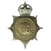 Birkenhead Borough Police Helmet Plate - King's Crown
