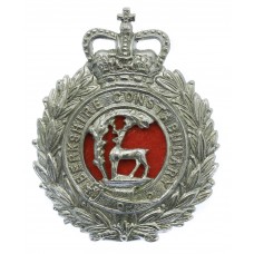 Berkshire Constabulary Wreath Cap Badge - Queen's Crown