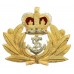 Royal Navy Officer's Beret Badge - Queen's Crown