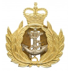 Royal Navy Warrant Officer's Cap Badge - Queen's Crown