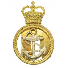 Royal Navy Petty Officer's Cap Badge - Queen's Crown