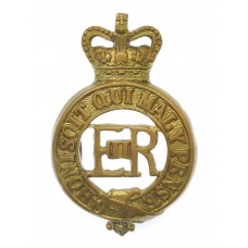 EIIR Household Cavalry Brass Cap Badge