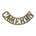 Queen's Own Cameron Highlanders (CAMERON) Shoulder Title
