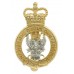 Queen's Own Mercian Yeomanry Anodised (Staybrite) Cap Badge - Queen's Crown