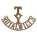 Royal Wiltshire Territorial Yeomanry (T/Y/WILTSHIRE) Shoulder Title