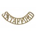 South Staffordshire Regiment (S.STAFFORD) Shoulder Title