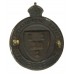 Canadian Saskatchewan University C.O.T.C. Cap Badge - King's Crown
