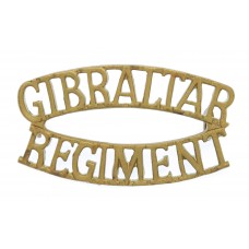 Gibraltar Regiment (GIBRALTAR/REGIMENT) Shoulder Title