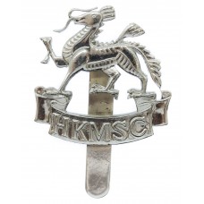 Hong Kong Military Service Corps (HKMSC) Chrome Cap Badge (c.1980-95)