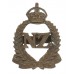 New Zealand Expeditionary Force (N.Z.E.F.) Officer's Service Dress Cap Badge - King's Crown