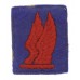 24th Infantry Brigade Cloth Formation Sign (2nd Pattern)
