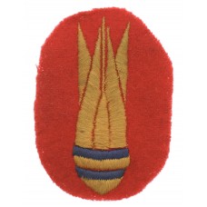 Bomb Disposal Royal Engineers Cloth Arm Badge