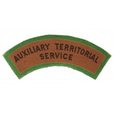 Auxiliary Territorial Service (AUXILIARY TERRITORIAL/SERVICE) WW2