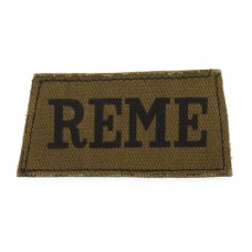 Royal Electrical & Mechanical Engineers (R.E.M.E.) Printed Sl