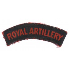 Royal Artillery (ROYAL ARTILLERY) Printed Shoulder Title