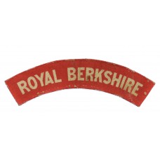 Royal Berkshire Regiment (ROYAL BERKSHIRE) WW2 Printed Shoulder Title