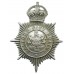 Salford City Police Helmet Plate - King's Crown