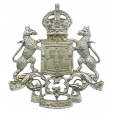 Aberdeen City Police Helmet Plate - King's Crown