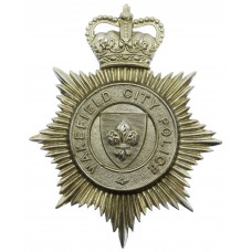 Wakefield City Police Helmet Plate - Queen's Crown
