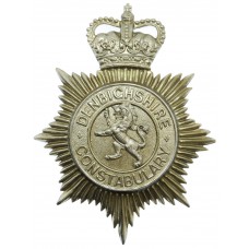 Denbighshire Constabulary Helmet Plate - Queen's Crown