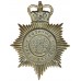 Gwynedd Constabulary Helmet Plate - Queen's Crown