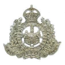 East Suffolk Police Cap Badge - King's Crown