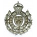 Leeds City Police Wreath Cap Badge - King's Crown