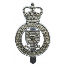 Oxfordshire Constabulary Cap Badge -Queen's Crown