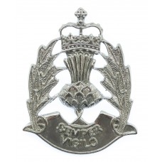 Scottish Police Forces Cap Badge - Queen's Crown