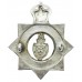 Stockport Borough Police Senior Officer's Enamelled Cap Badge - King's Crown
