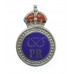Staffordshire Constabulary Police Reserve Enamelled Lapel Badge - King's Crown