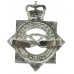 Staffordshire Police Senior Officer's Enamelled Cap Badge - Queen's Crown