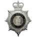 Falmouth Docks Police Enamelled Helmet Plate - Queen's Crown