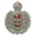 Newcastle-upon-Tyne City Police Wreath Cap Badge - King's Crown